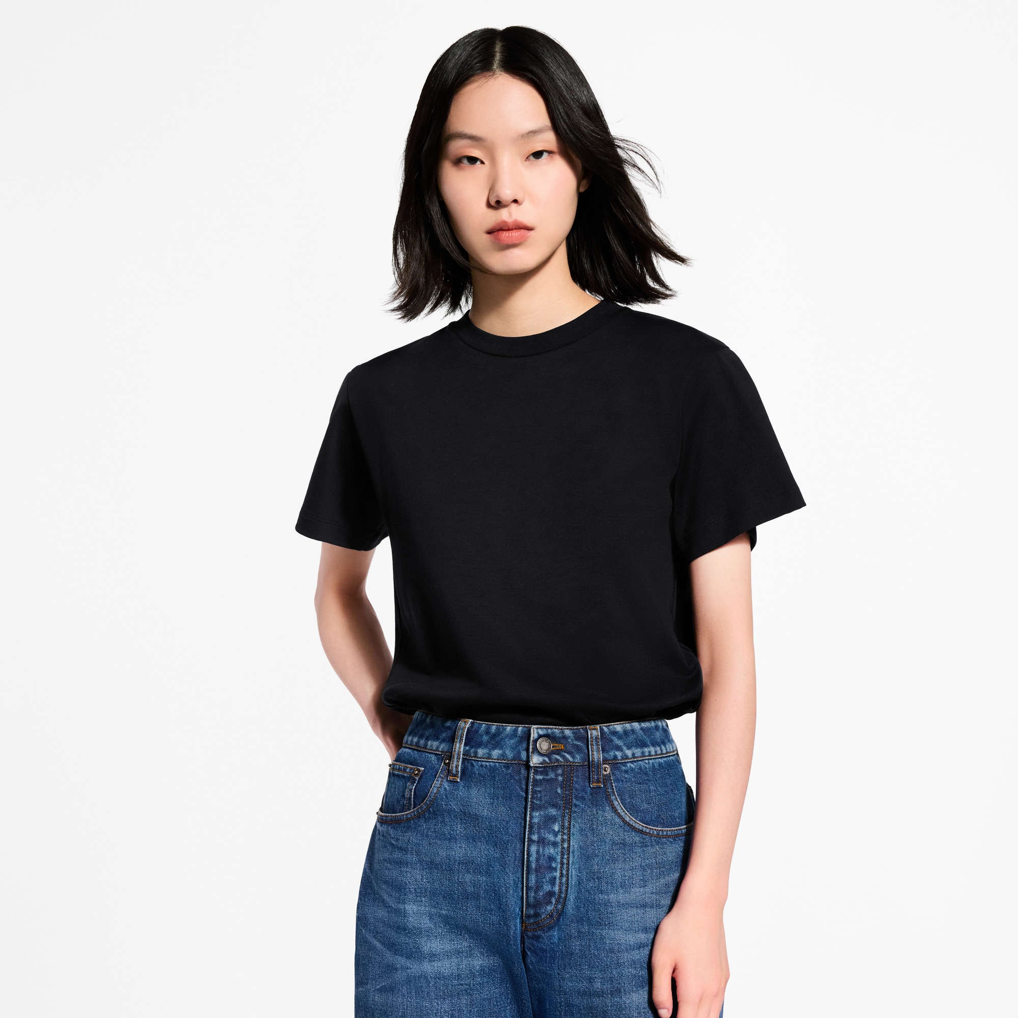 ルイヴィトン　トランクTシャツ S 黒 中古・古着通販】LOUIS VUITTON (ルイ ヴィトン) トランクロゴTシャツ